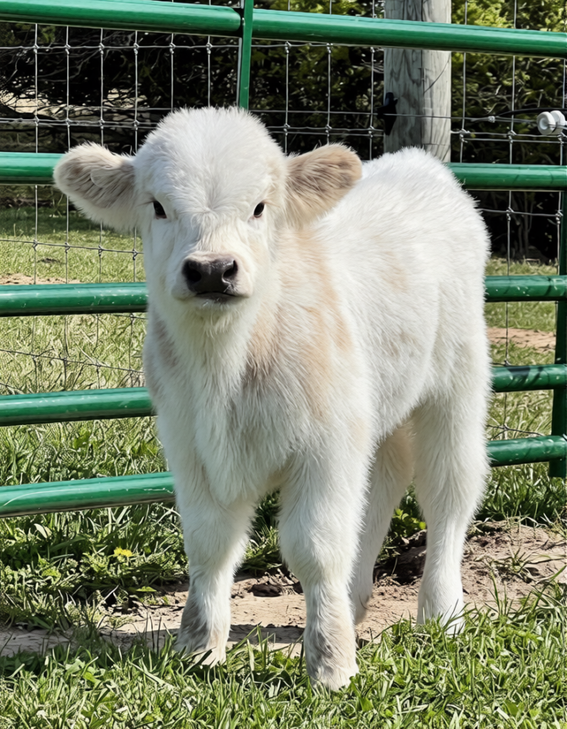 Micro mini Highland cow